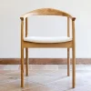 HanahHome Sitzmöbel<Stuhl "Porto" in Buche - (B)42 x (H)49 x (T)40 cm