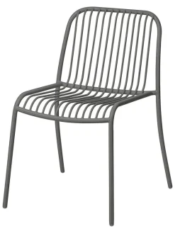 Blomus Sitzmöbel<Stuhl "Yua Wire" in Grau - (B)55 x (H)77 x (T)60 cm