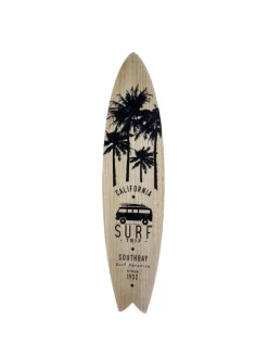 Atmosphera Créateur d'intérieur Wanddekoration<Surfbrett in schwarz