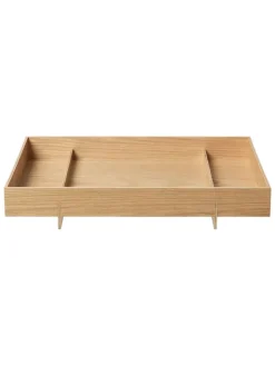 Blomus Aufbewahren & Servieren<Tablett "Abento" in Hellbraun - (L)50 x (B)30 cm