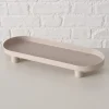 Boltze Aufbewahren & Servieren<Tablett "Manon" in Beige - (L)10 cm