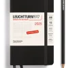 LEUCHTTURM1917 Büro- & Schulbedarf<Tageskalender in Schwarz - A6