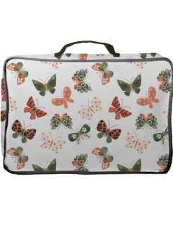 The Wild Hug Kisten & Körbe<Tasche "Butterflies" in Weiß/ Bunt - (B)36 x (H)11 x (T)25 cm