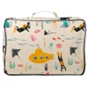 The Wild Hug Kisten & Körbe<Tasche "Submarine" in Creme - (B)36 x (H)11 x (T)25 cm