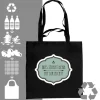 Geda Labels Einkaufstaschen & -Trolleys<Tasche Was stimmt denn mit dir nicht in Schwarz - 40x40