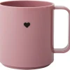 Design Letters Gedeckter Tisch<Tasse "Mini Love" in Rosa - 175 ml