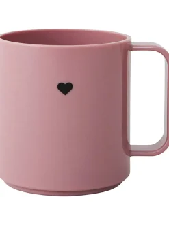 Design Letters Gedeckter Tisch<Tasse "Mini Love" in Rosa - 175 ml