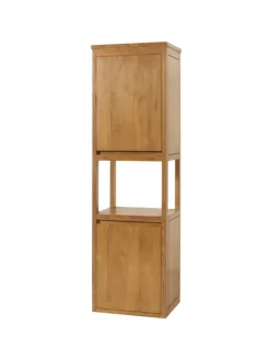 MCW Badmöbel<Teak-Hochschrank M71