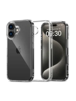 TechProtect Smartphones & Zubehör<FlexAir HybridHülle iPhone 16 transparent in Transparent