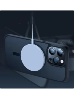 TechProtect Smartphones & Zubehör<MagMat Magnetisch Hülle für iPhone 15 Pro Max Titan matt in Titan