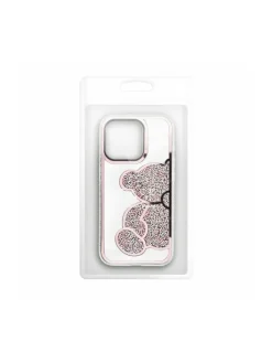 COFI 1453 Smartphones & Zubehör<Teddy Bear Handyhülle kompatibel mit iPhone 16 Pro Max Pink in Pink