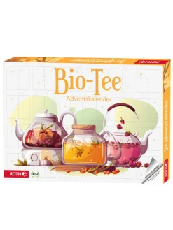 ROTH Adventskalender<Tee Adventskalender mit 24 einzelnen Teebeuteln in Bunt