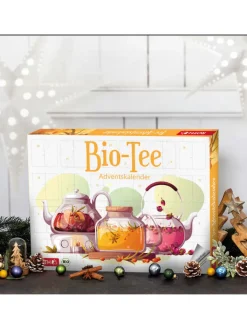 ROTH Adventskalender<Tee Adventskalender mit 24 einzelnen Teebeuteln in Bunt