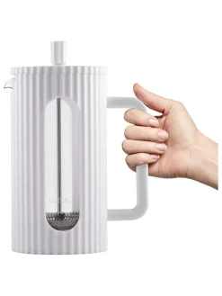 Vialli Design Gedeckter Tisch<Teekanne "Livio" in Weiß - 1 l