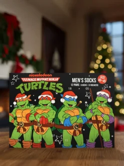 Teenage Mutant Ninja Turtles Adventskalender<Socken Adventskalender 12 Paar Socken in Mehrfarbig