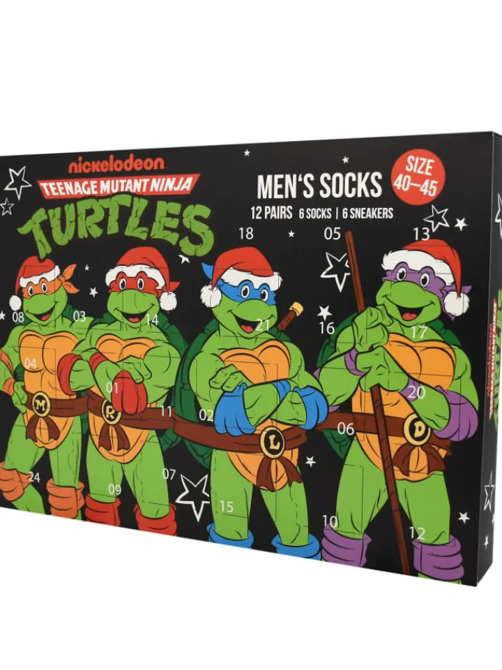 Teenage Mutant Ninja Turtles Adventskalender<Socken Adventskalender 12 Paar Socken in Mehrfarbig