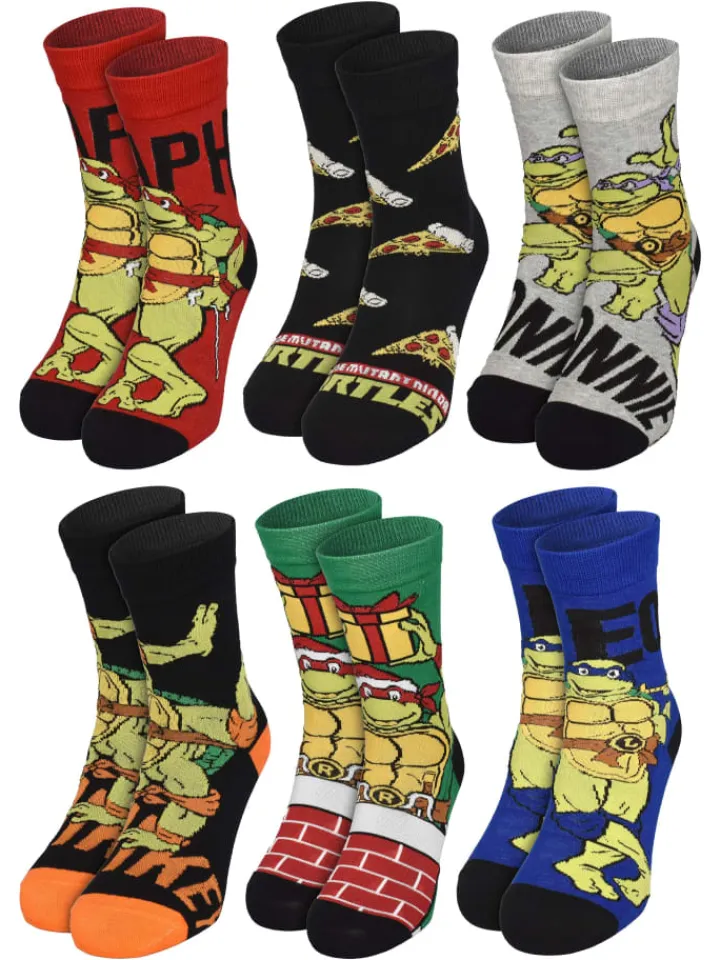 Teenage Mutant Ninja Turtles Adventskalender<Socken Adventskalender 12 Paar Socken in Mehrfarbig