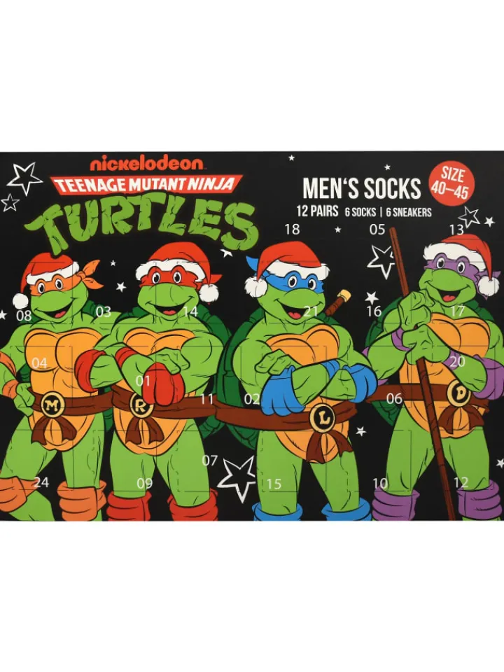 Teenage Mutant Ninja Turtles Adventskalender<Socken Adventskalender 12 Paar Socken in Mehrfarbig