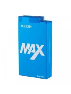COFI 1453 Foto & Video<Telesin Akku kompatibel mit GoPro MAX (GP-BTR-MAX) in Blau