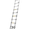 InnovaGoods Weitere Haushaltshelfer<Teleskopleiter in Silber/ Schwarz - (L)9 x (B)48 x (H)320 cm