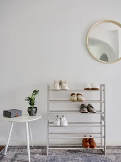 STORE IT Garderoben<Teleskop-Schuhregal in Creme