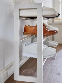STORE IT Garderoben<Teleskop-Schuhregal in Creme