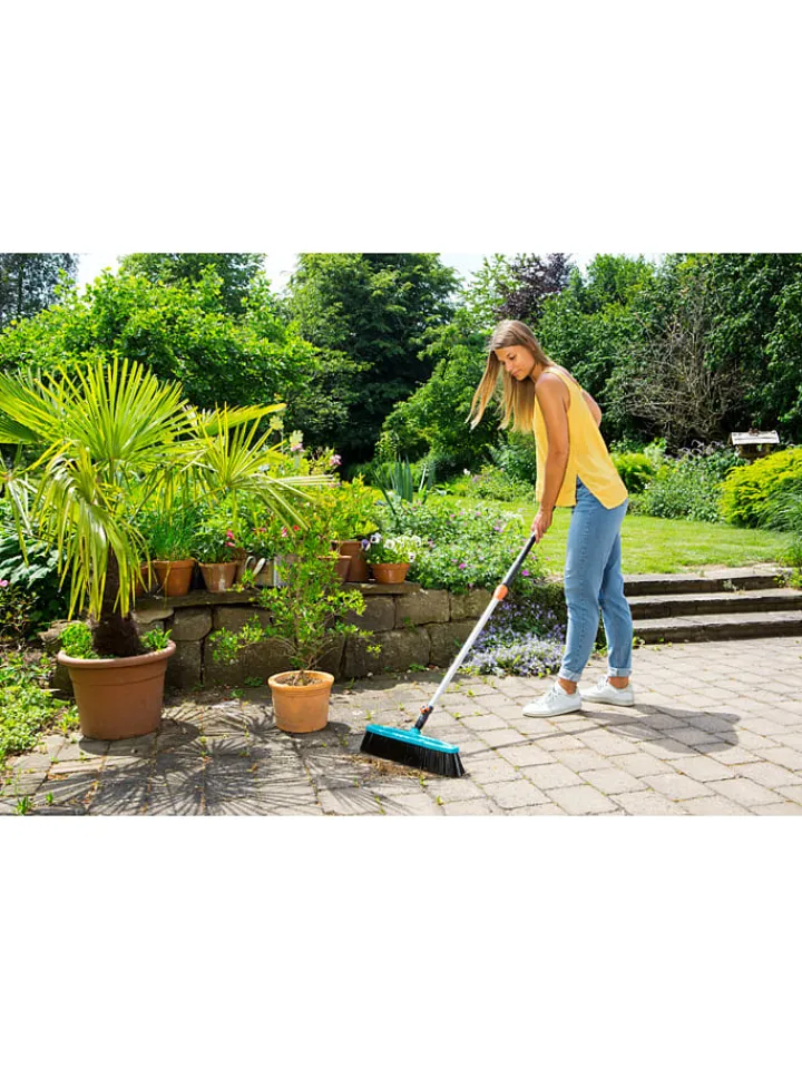Gardena Gartendekoration<Teleskopstiel "Combisystem" in Anthrazit