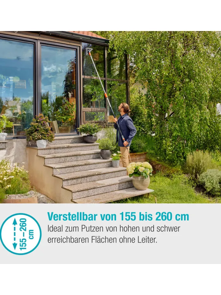 Gardena Gartendekoration<Teleskop-Stiel "M-XL" in Schwarz