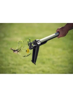 Fiskars Gartendekoration<Teleskop-Unkrautstecher in Schwarz