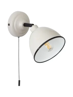 Brilliant Wandleuchten<Telio Wandleuchte Zugschalter in grau/taupe
