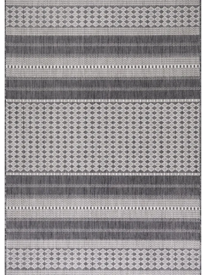 KADIMA DESIGN Outdoorteppiche<Teppich Outdoor Flachgewebe Antik-Optik Polypropylen Terrasse