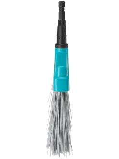 Gardena Gartendekoration<Terrassenbesen "Combisystem" in Hellblau/ Schwarz - (B)32 cm