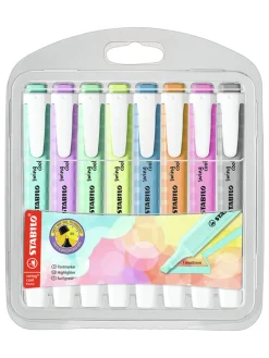 STABILO Büro- & Schulbedarf<Textmarker " swing cool Pastel" - 8 Stück