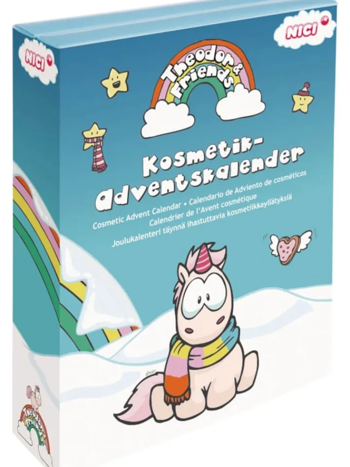 NICI GmbH Adventskalender<Theodor & Friends Kosmetik Adventskalender in Mehrfarbig ab 7 Jahre