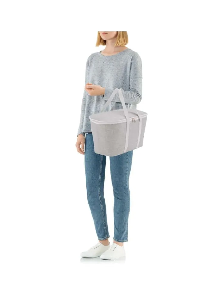 Reisenthel Einkaufstaschen & -Trolleys<thermo coolerbag - Kühltasche 44.5 cm (mesh black) in sky rose