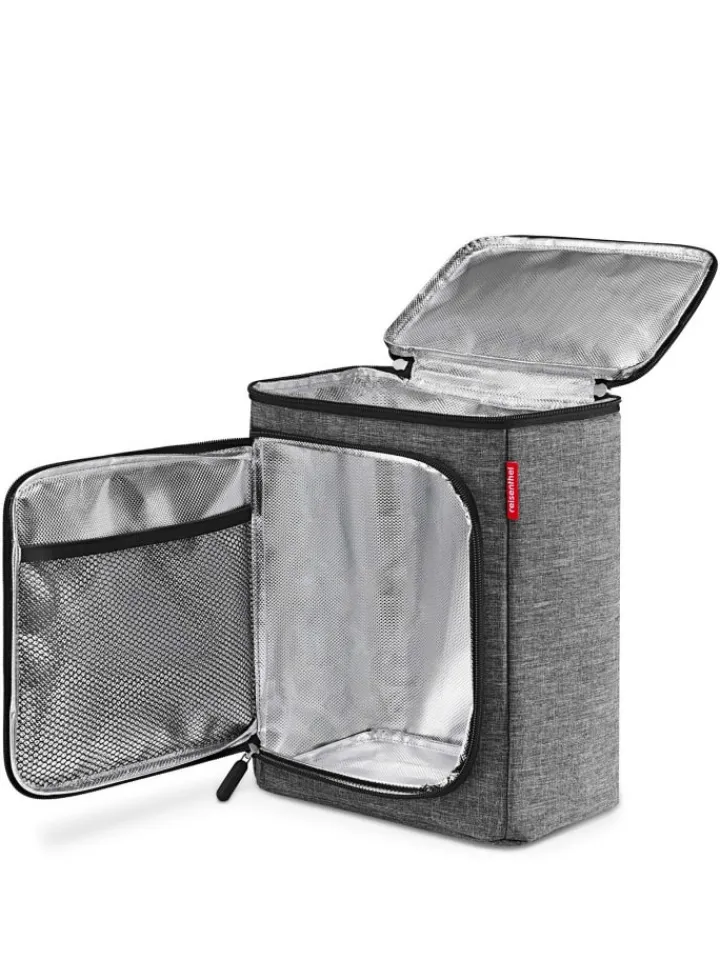 Reisenthel Einkaufstaschen & -Trolleys<thermo coolerbox - Kühltasche 30 cm (twist powder blue) in twist silver