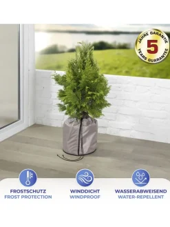 Maximex Pflanzen & Zubehör<Thermo Pflanztopf-Sack in Beige - (H)40 x Ø 30 cm