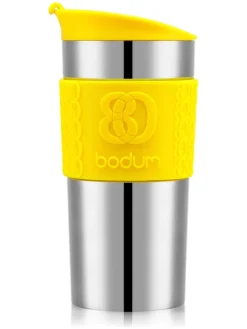 bodum Gedeckter Tisch<Thermobecher "Travel Mug" in Gelb - 350 ml