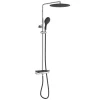 eisl since 1980 Badarmaturen<Thermostat Duschset GRANDE VITA in Chrom/Schwarz