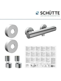 Schütte Badarmaturen<Thermostat-Duscharmatur ''Monza'' in Chrom