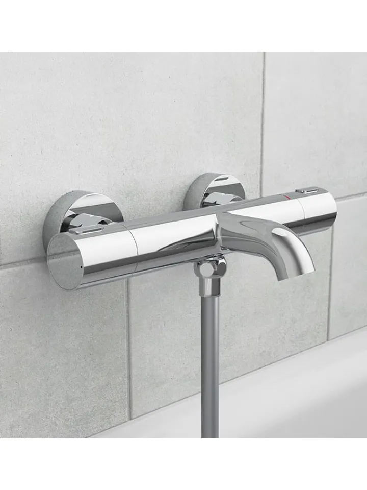 Schütte Badarmaturen<Thermostat-Wannenfüllarmatur ''Monza'' in Chrom
