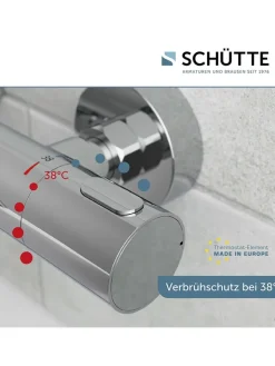 Schütte Badarmaturen<Thermostat-Wannenfüllarmatur ''Monza'' in Chrom
