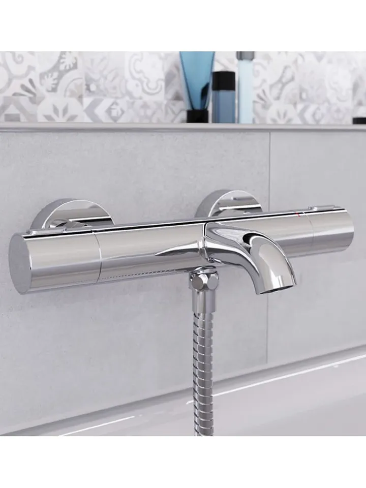 Schütte Badarmaturen<Thermostat-Wannenfüllarmatur ''Monza'' in Chrom