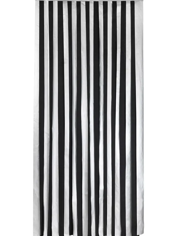 Wenko Gardinen, Jalousien & Rollos<Thermo-Türvorhang in Schwarz/ Silber - (L)200 x (B)90 cm