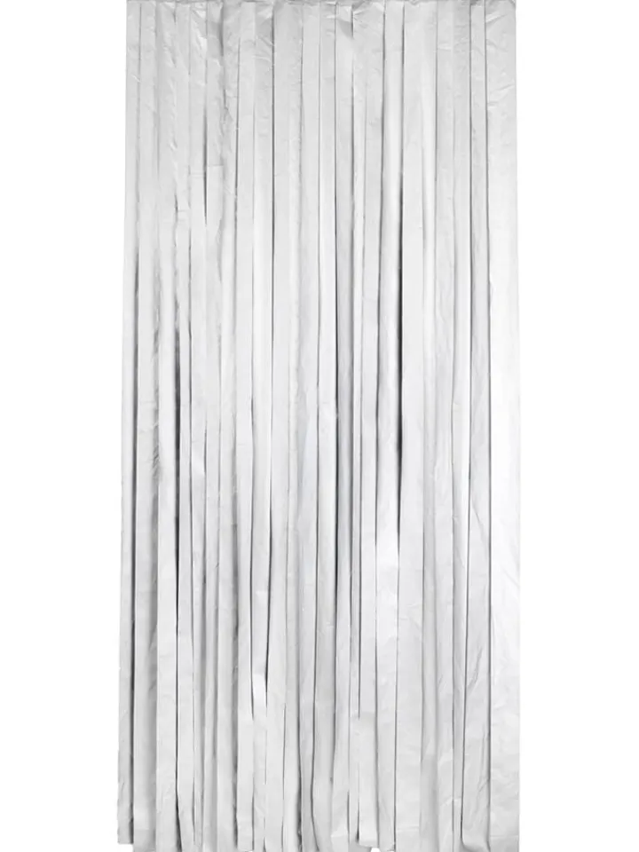 Wenko Gardinen, Jalousien & Rollos<Thermo-Türvorhang in Schwarz/ Silber - (L)200 x (B)90 cm