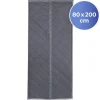 Wenko Weitere Haushaltshelfer<Thermo-Türvorhang in Grau - (L)200 x (B)80 cm