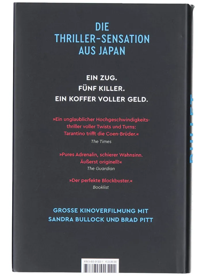 Hoffmann und Campe Bücher<Thriller "Bullet Train"
