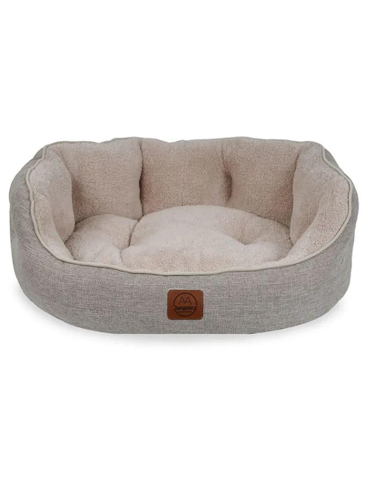 Paws&Whiskers Katzen<Tierbett ''Coco'' in Grau/ Beige
