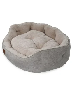 Paws&Whiskers Katzen<Tierbett ''Coco'' in Grau/ Beige