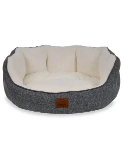 Paws&Whiskers Katzen<Tierbett ''Coco'' in Grau/ Creme